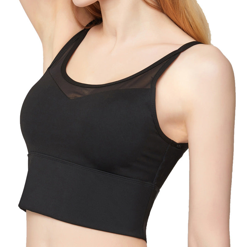 Mesh Stitching Yoga Clothing - Diamond Fitness