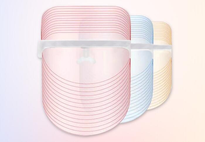 3 Colors LED Photonic Light Skin Facial Mask