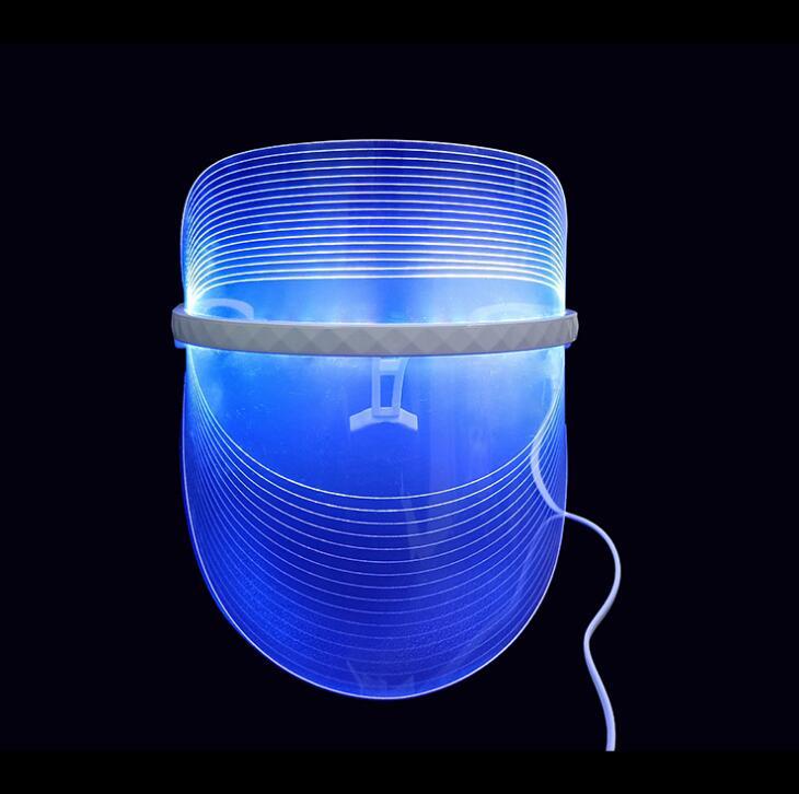 3 Colors LED Photonic Light Skin Facial Mask