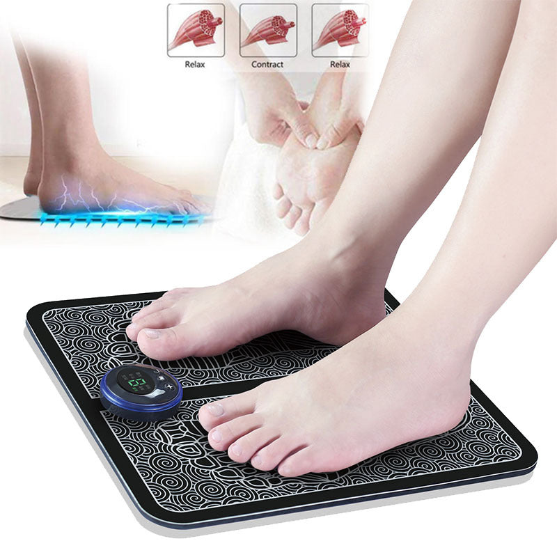 Electric EMS Foot Massager Pad