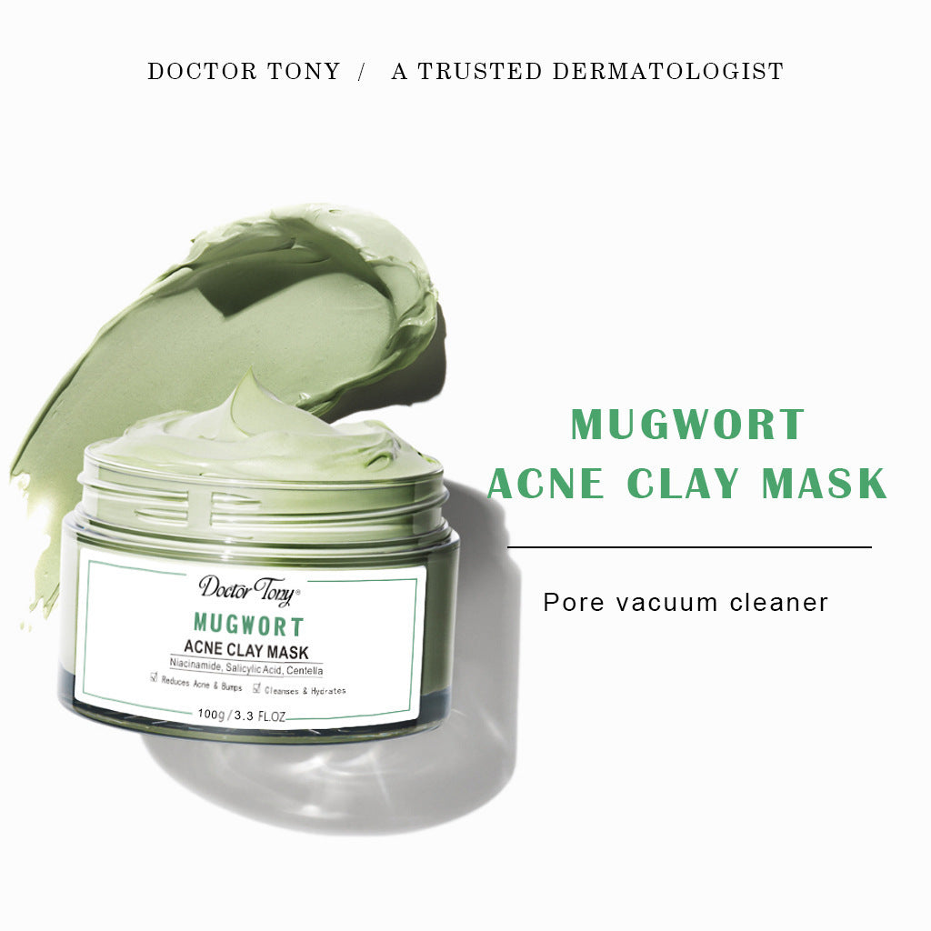 Anti-acne Argy Wormwood Clay Mask